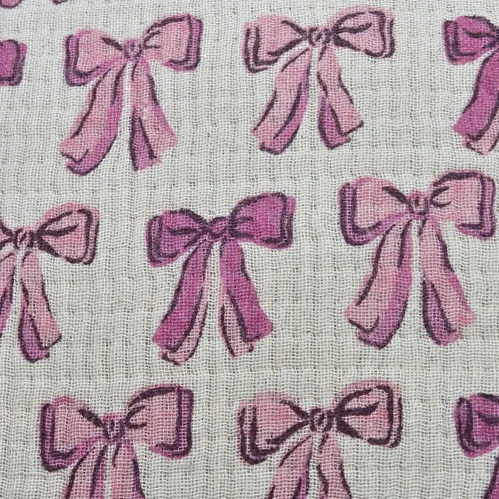 Style Happy Pink Ribbon Coquette Balletcore Pillow 20x20